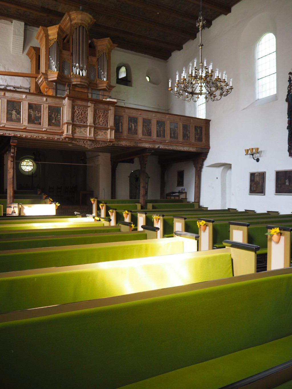 Kirche in Neukirchen - Orgel